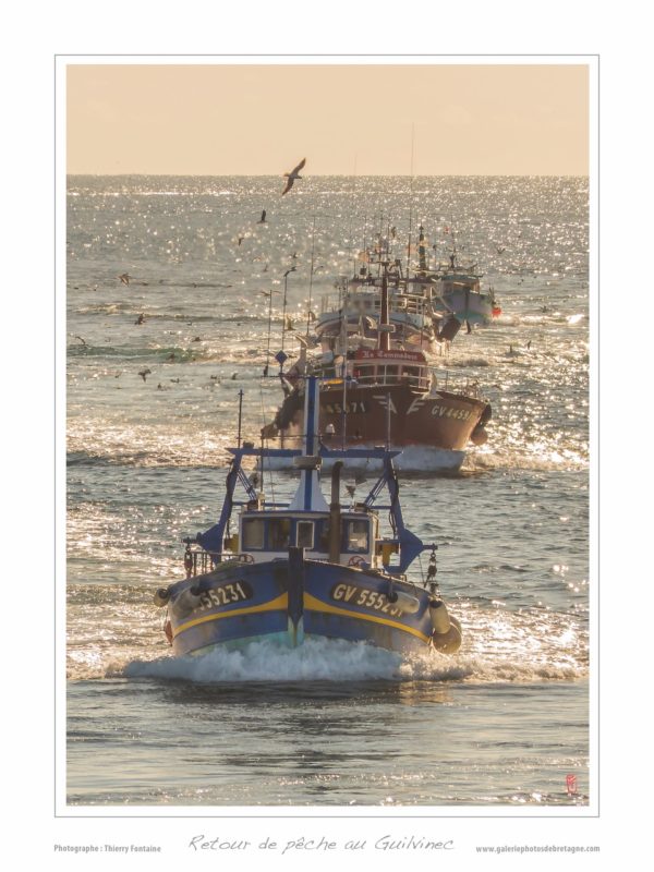 Retour de pêche au Guilvinec
